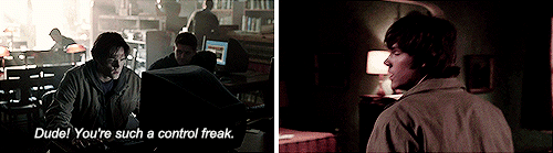 out-in-the-open:Best Winchester Brotherly Bonding Scenes Sam and Dean calling each other dude throug