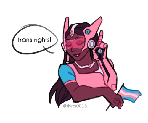 blankcryptid:symmetra said trans rights