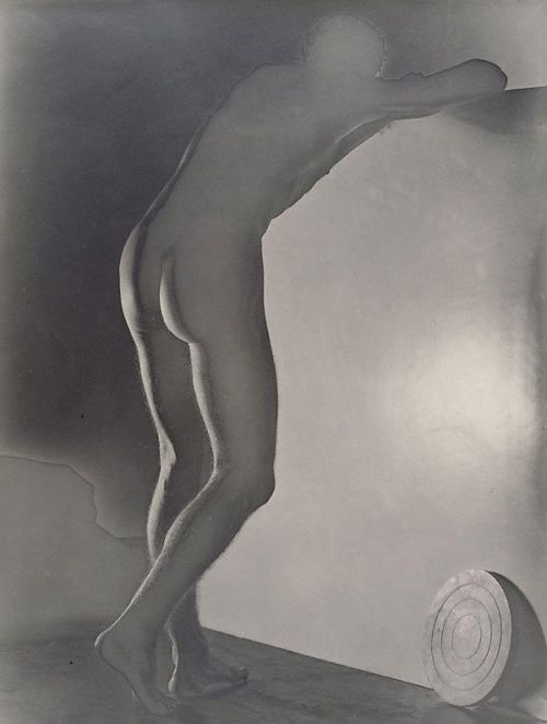tutein - Max DupainUntitled (leaning nude with...