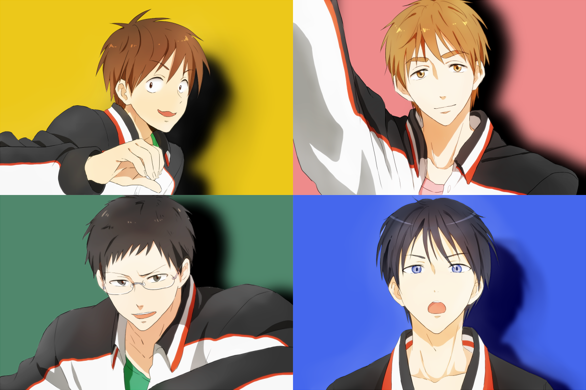 monokurin:  どら@ついった 黒バス】誠凛2年でFree!EDパロまとめ 