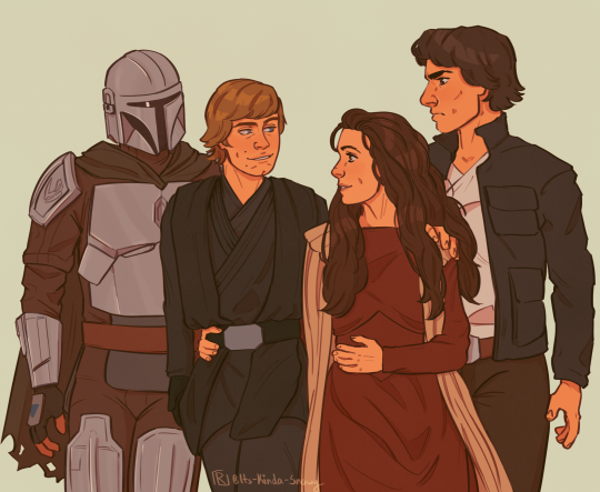 its-kinda-snowy:Happy May the 4th everyone! Featuring the disaster trios of every trilogy (and reluctant members) :]