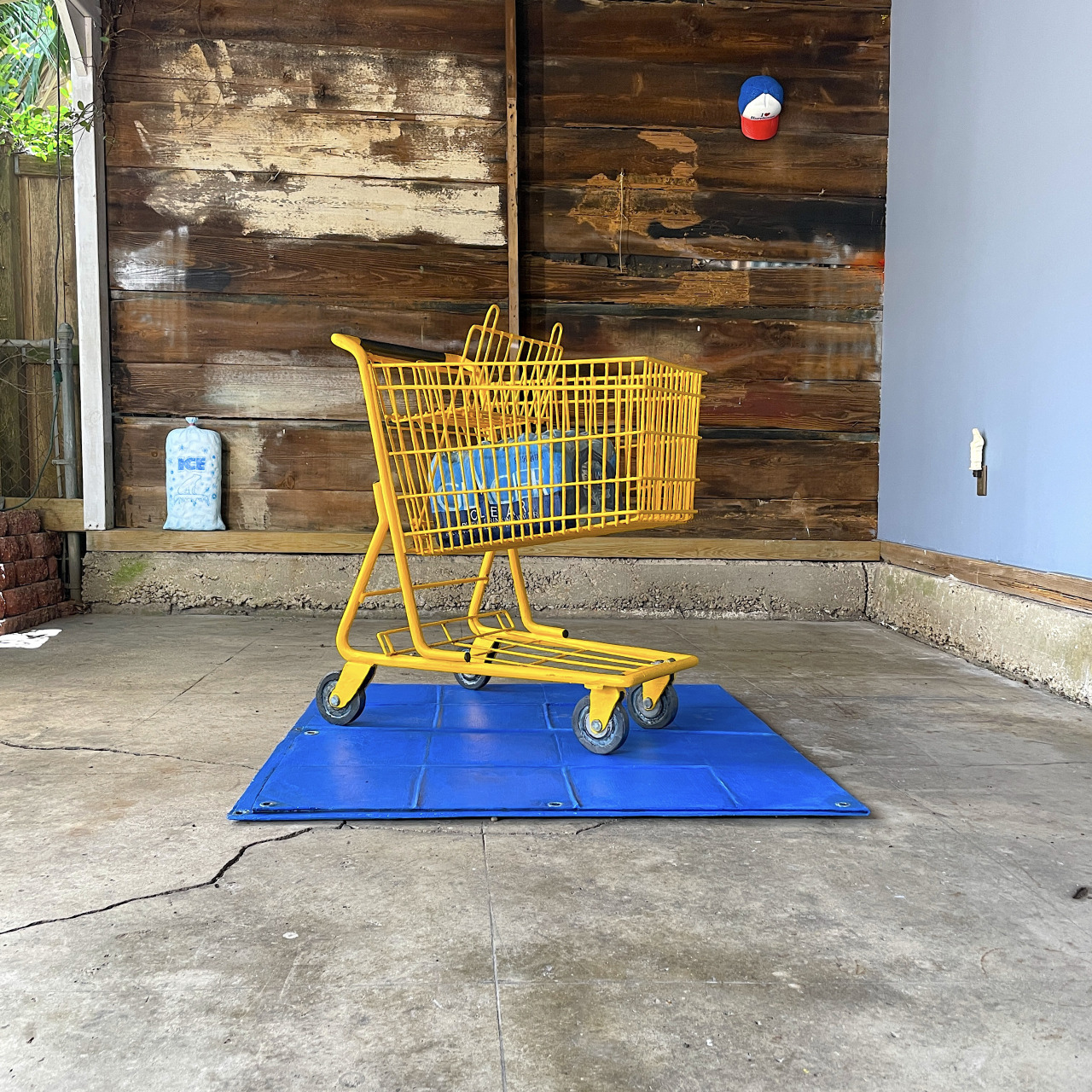 Untitled Project: Climate Economies [Souvenirs, Supplies, & Sno-Balls], Oil paint on carved wood, 2022 – @ SHED /New Orleans  >> Untitled Project: Climate Economies [Souvenirs, Supplies, & Sno-Balls] was an examination of consumer objects and...