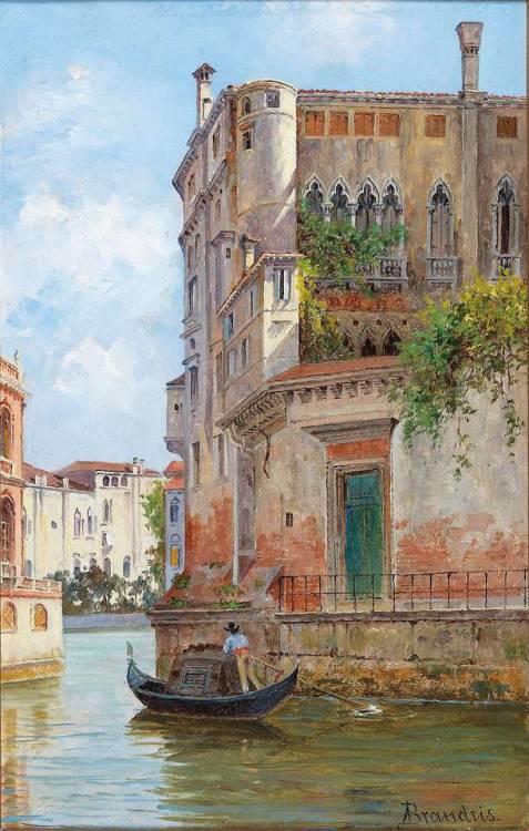 Palazzo Contarini, Venice, Antonietta Brandeis (Czech, 1849-1910