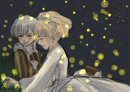  As Stardust Scattered Over [our] Heads, The Two [of Us] Laughed...