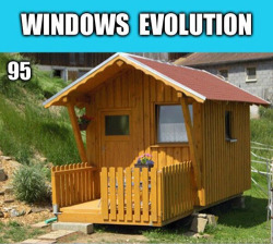 kingjaffejoffer:  tastefullyoffensive:  Windows Evolution [via]   This is so true   I can tell a youngin did this. Where&rsquo;s Windows 3.x? Damn 90&rsquo;s babies. 