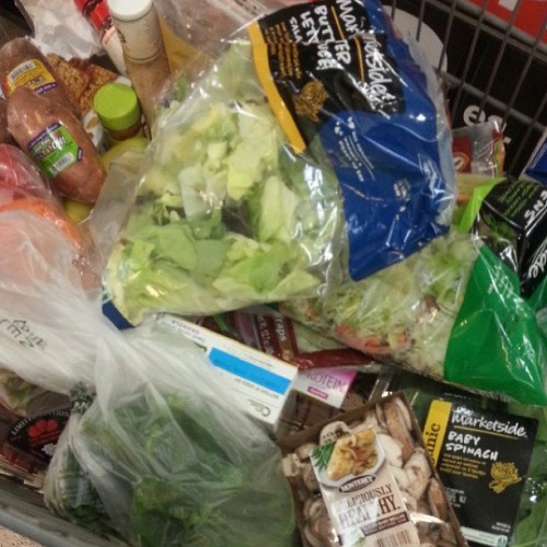 Grocery shoppin&rsquo; with my mommie @rorodaroadrunner . &amp;&amp; we are ready for th
