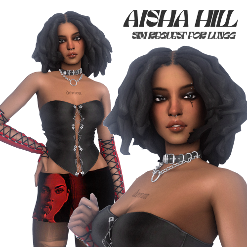 bibidsims:SIM REQUESTS : Aisha for @lungg*Public Download