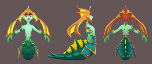 fan models of the dota 2 fishies, EXCEPT SVEN because i was too busyhad some help testing them with 