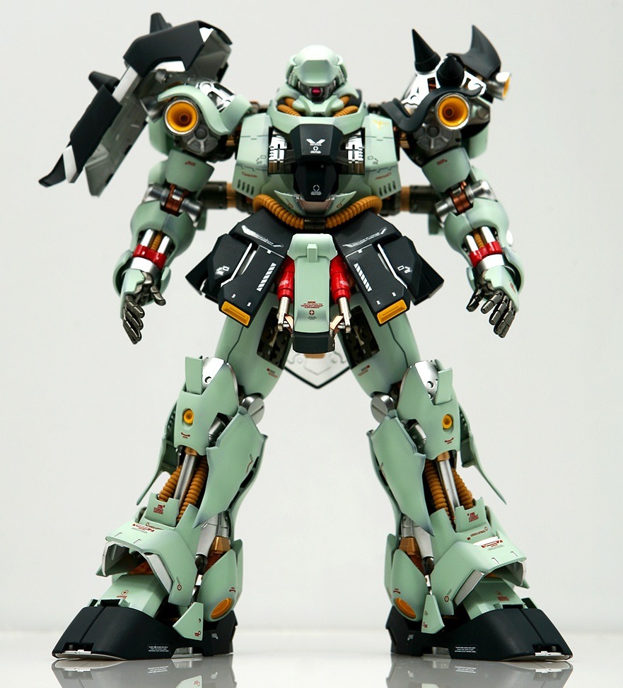 gunjap:  ACOUSTICS’s Latest Custom Work MG 1/100 GEARA DOGA Full Hatch Open: Big