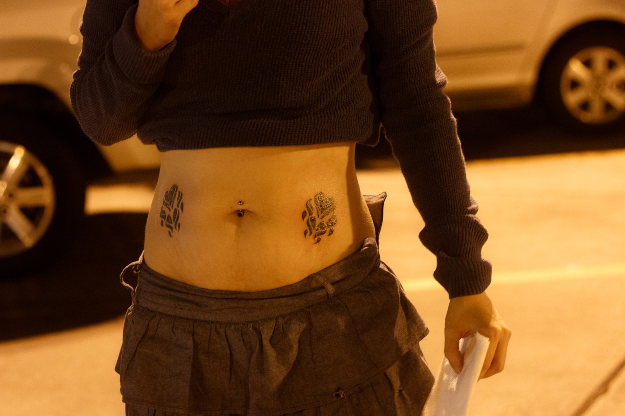 Yup. I don’t think those are coming off :3(Just made it home. They’re still pretty