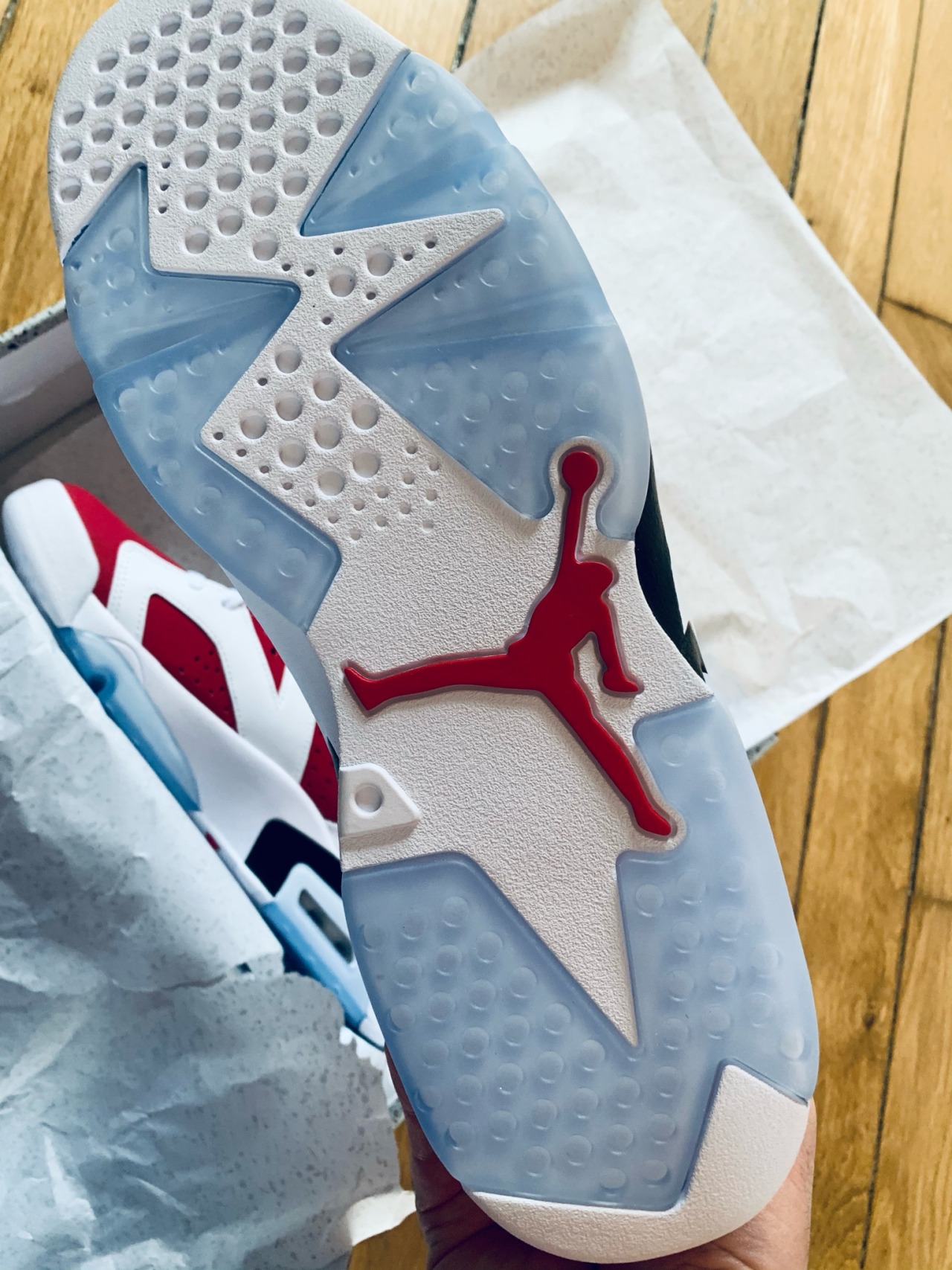 IKILAB — 2021/02/17. Air Jordan 6 Carmine for the win. 🏀...