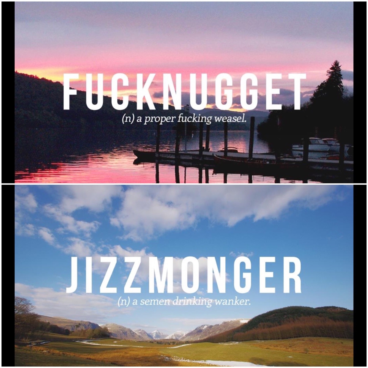 bartekko:  jimmyzd:  isthereaproblemofficer2: Lmao a list of all my favourite words