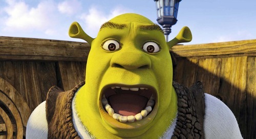 jekyllskitchen:  forgivenessisourtorch:  Can we just talk about the movie Shrek for a second here?Here we see the three bears in a cage, the baby bear is crying that it’s too small. Now, back at Shreks swamp we see the baby bear still crying to his