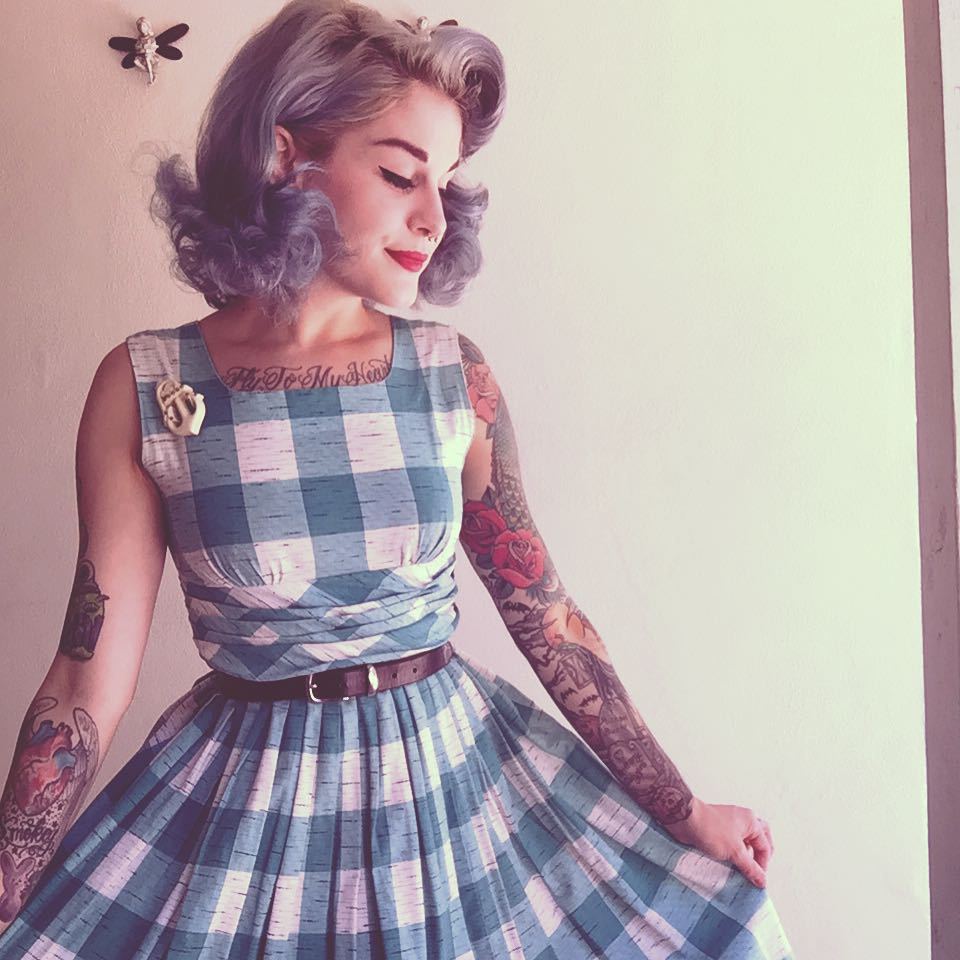 Preppy Pinup Transformation — Today’s look