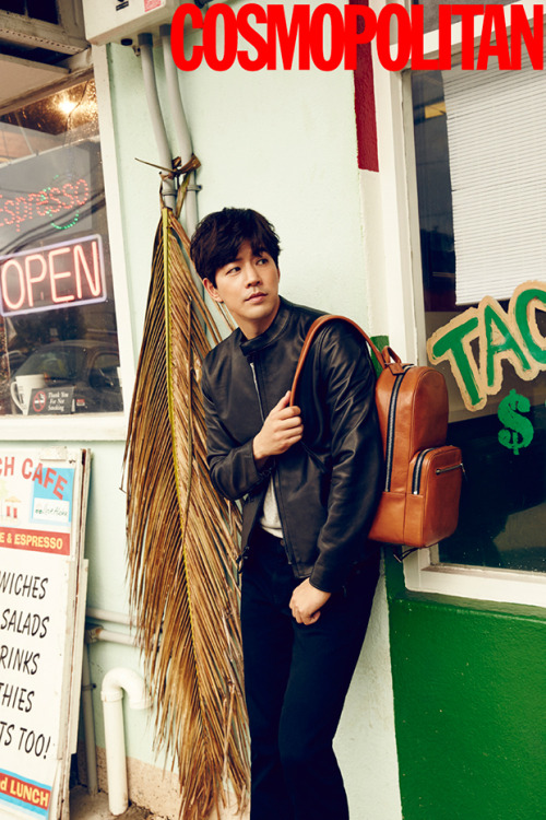 Lee Sang Yoon - Cosmopolitan Korea January 2016 Issue