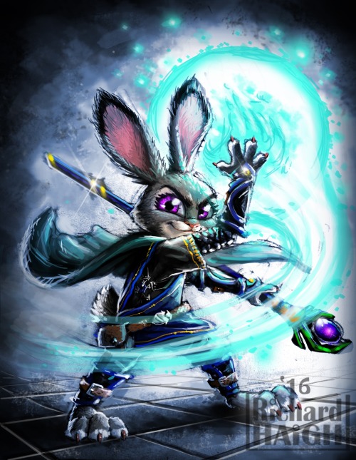 “Sorceress Judy”My entry for the Zootopians facebook group. It was nice to finally do a 