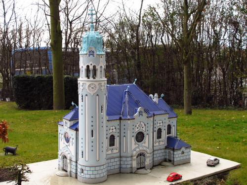 Mini Blue Church- hooray!