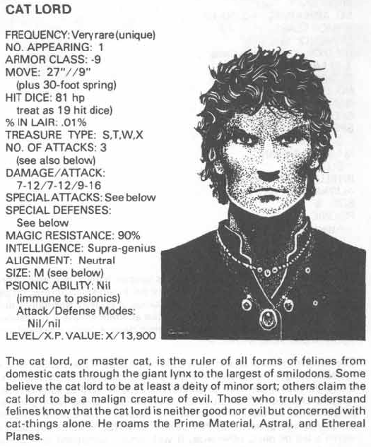 How do I apply for this job? (from Monster Manual II, 1983: words by Gary Gygax, art by Harry Quinn)