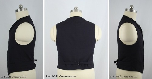 11th Doctor “anniversary” waistcoat sewing pattern