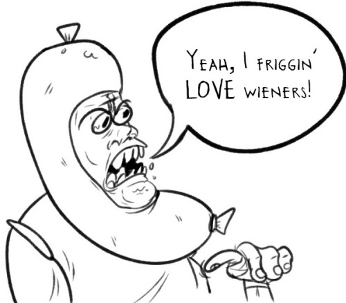 phillip-banks:  “Pal, I think you’re under-estimating about how much I love wieners. Hey, what’s so friggin’ funny?” 