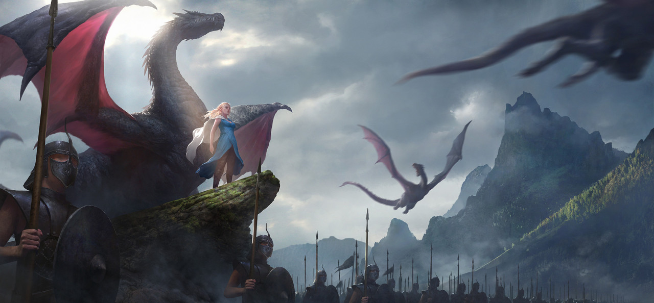 quarkmaster:  I’m back!  Daenerys returns to Westeros   chao Huang   