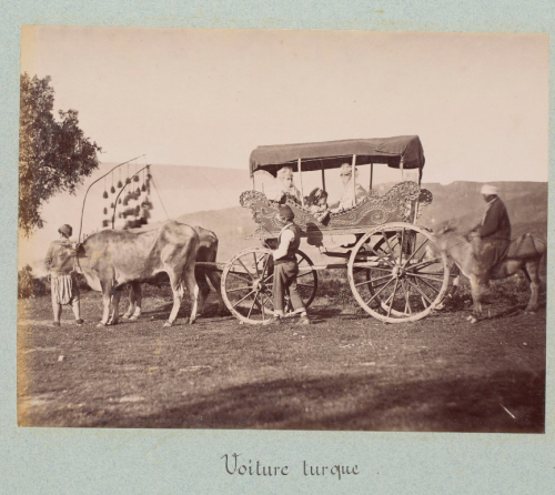 Voiture turque Photograph taken taken 1868-1890 from the Pierre de Gigord Collection of Photographs.