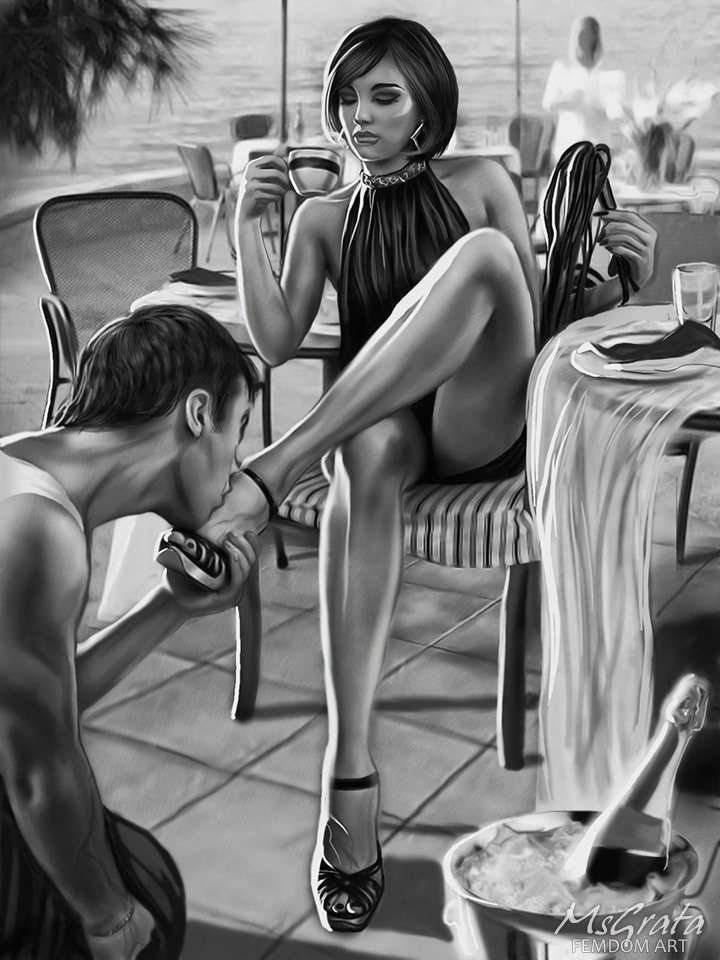 msgrata:  … and a light sea breeze femdom artIn the course of everyday life, almost