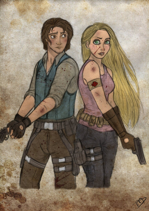 june2734:  Disney’s Walking Dead by Kasami-Sensei 