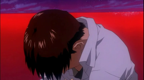 the end of evangelion one more final  i need you