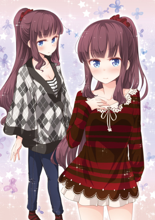 Hifumi buying clothes (NEW GAME!)