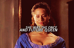 troubletonejones:  kingmakings: She was the greatest ruler in all of Albion.   Everything about Gwen makes me want to sob “BUT YOU DON’T UNDERSTAND” at random times in the day.