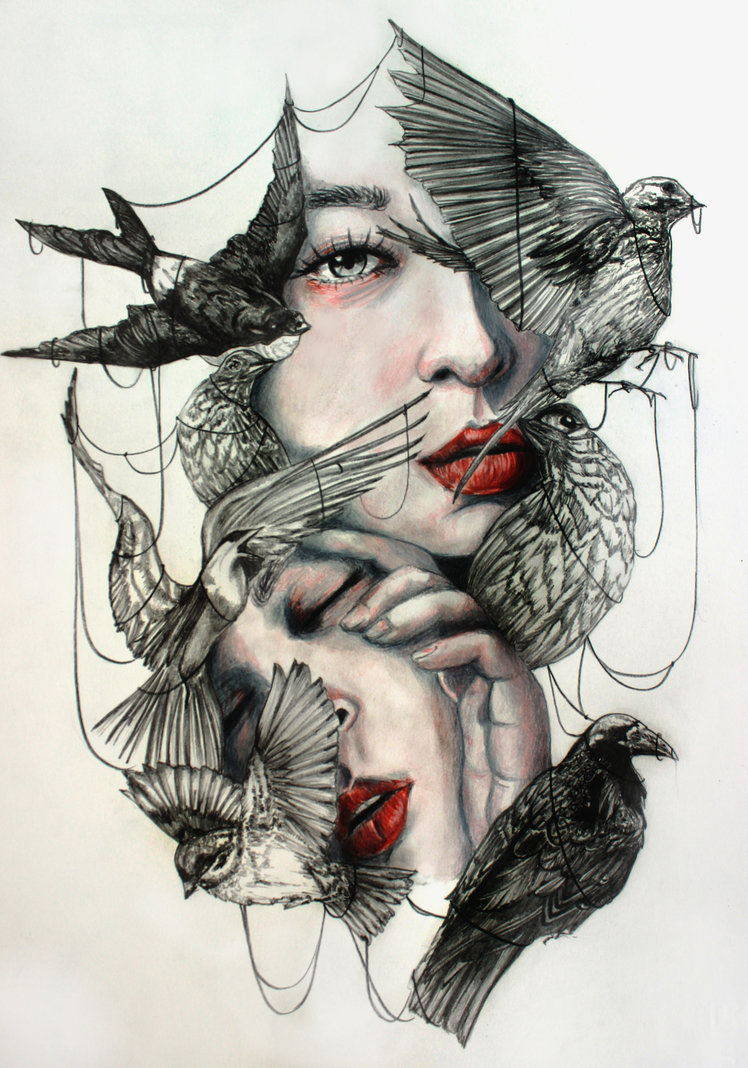 artagainstsociety:  This cage is deceitfulby Marie-Esther
