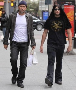 never-quite-dead:  a-living-fucking-deadbeat:  truenorblackmetal:  Nicolas Cage and is metal head son.  Nicolas Cage and Nathan Explosion walk into a bar…  That sounds like it would be a pretty interesting episode ^^