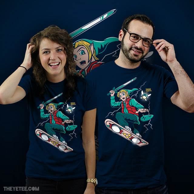 theyetee:  A Link to the Future by Fanboy30$11 on 10/23 at The Yetee 