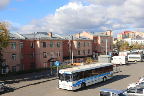 Nearby Omsk Railway Station.