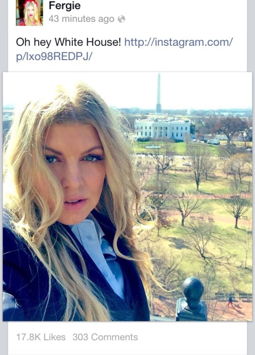 qirlunderyou:  I can’t believe that Fergie is the new President of the United States