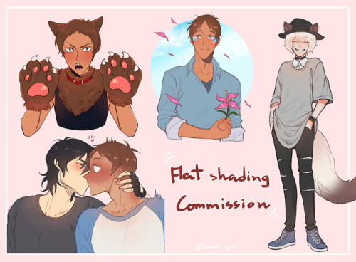  Hello! I have opened commissions so long but didn’t promote it. If you would like to support 