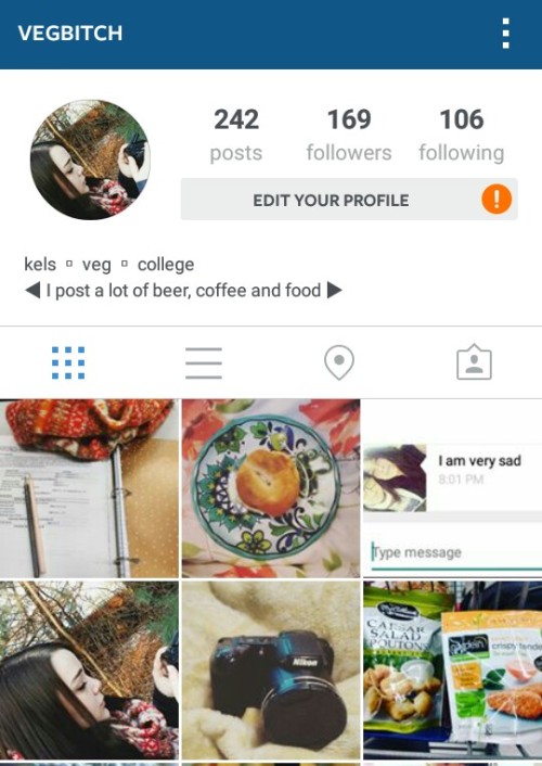 Follow me and I will check you out and follow you on Tumblr and insta