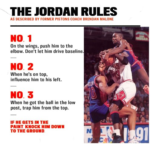 Don't buy into Michael Jordan's narrative: The 'Bad Boys' Pistons