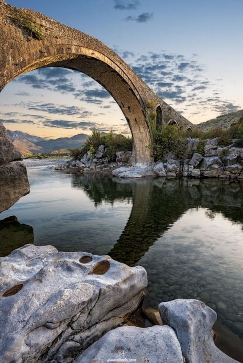 Ura e Mesit bridge / Albania (by Rilind Hoxha).