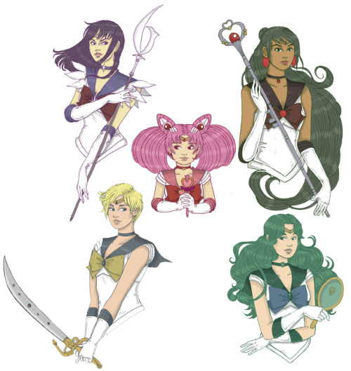 sailormoonartzine:  So to finance the printing costs of the zine, I’m selling the sticker sets I illustrated on my big cartel shop. You can buy them here! I would really appreciate any reblogs for this in hopes of raising funds. 