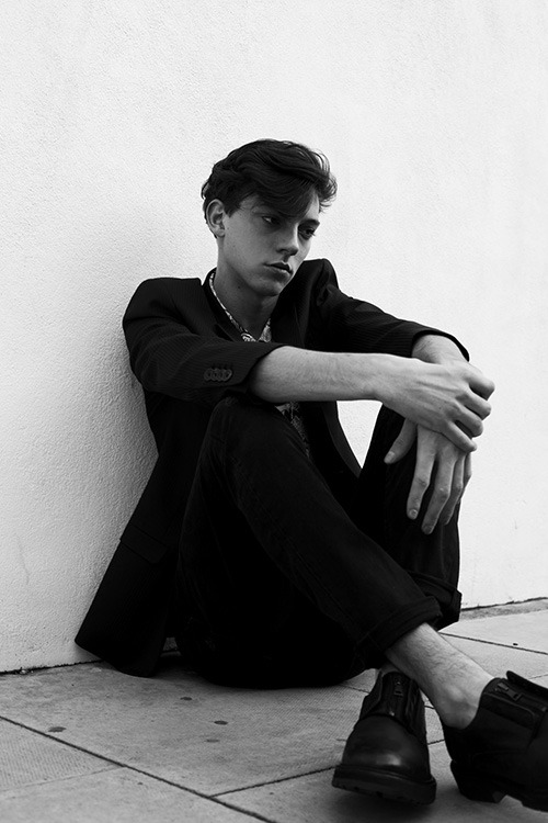 boysbygirls:  Trevor Feehan at Supa Model Management captured by Sophie Mayanne. Styling by Dasha Kova. Trevor wears Shirt, Jeans and Shoes by All Saints and shoes by Iceberg. See the full feature here. 