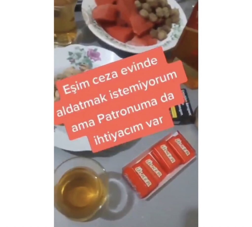 Eşim ceza evinde aldatmak...