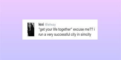 mytinytimetravel:wastelandhearts:  unfixings:  lexi’s twitter is my life in less