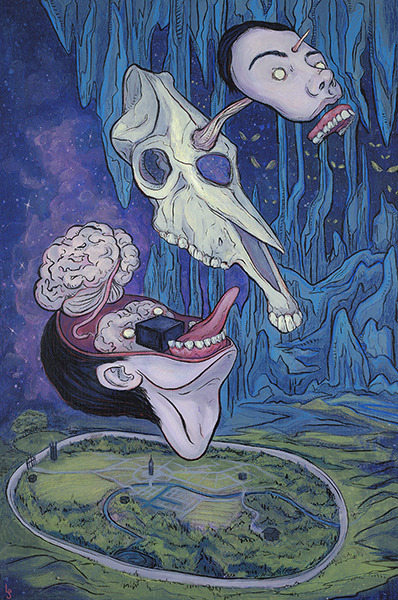 eatsleepdraw:  Laura Spencer Illustrates&ldquo;End of the World&rdquo;Acrylic