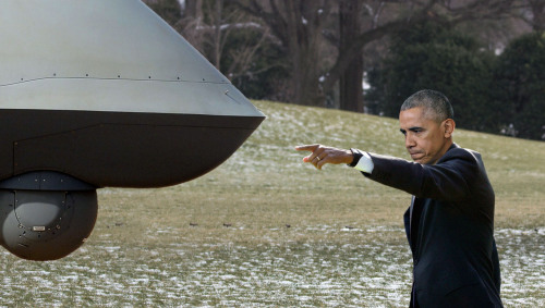 theonion:  Departing Obama Tearfully Shoos Away Loyal Drone Following Him Out Of White House WASHINGTON—Stopping and turning around as he made his way across the South Lawn after hearing the unmanned aerial vehicle hovering just feet behind him, outgoing