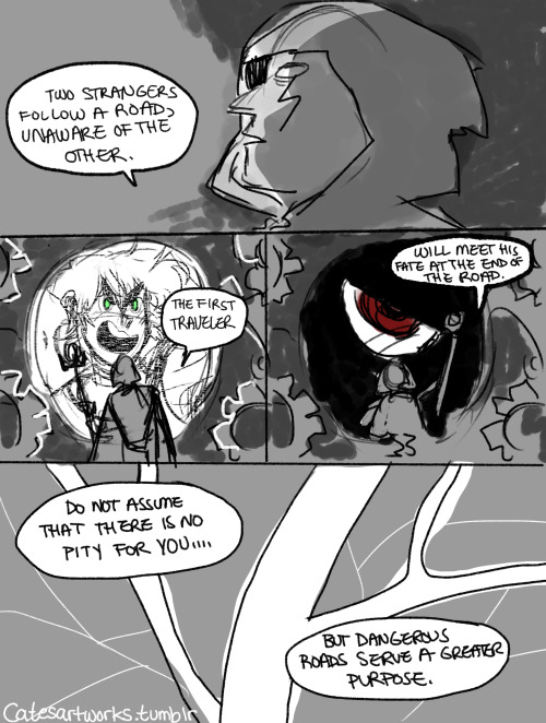 catesartworks:A quick comic! When I was younger I had this headcanon that Dan Phantom was created by