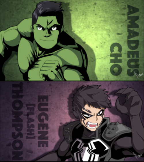 devinthewhite:Shonen Jump x Marvel:My Marvel Academia Class 1-A by DuckLordEthan. 