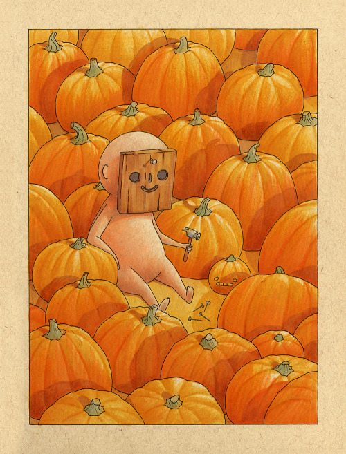 feliciachiao:A very belated Halloween illustration….