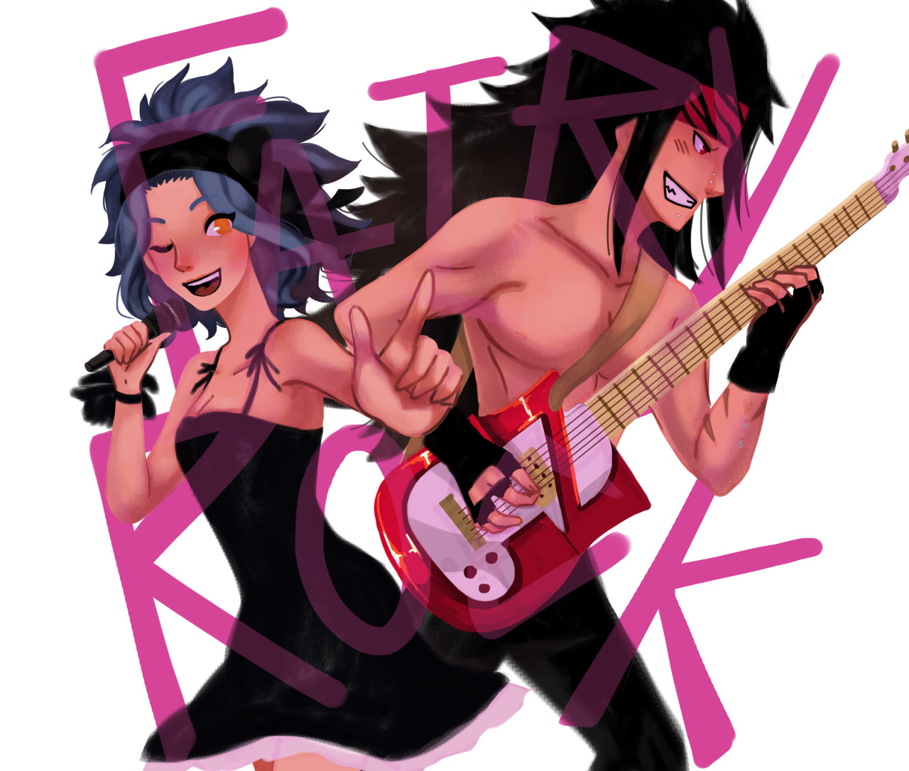 yodpak:  a busy week has gone. i really want to draw my lovely gajevy and yes i already